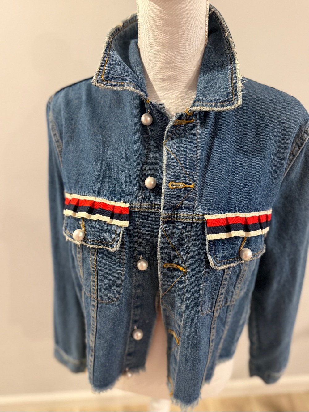 SUNSET+SPRING Light Blue Denim Jacket